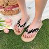 Chanclas de Verano para Mujer Sandalias de Playa de Moda 1922Bdrzt Suela Plana Estilo Ins