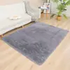 Alfombra de lana de seda estilo ins nórdico teñido anudado degradado alfombra para sala de estar sofá mesa de café dormitorio alfombrilla de felpa fabricante