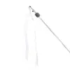 Nuevo Juguete para Gatos Palo de Juguete Hada para Gatos con Alambre de Acero, Plumas y Sonido, Palo de Madera Interactivo Juguete para Mascotas