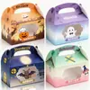 Caja de Empaque para Dulces de Halloween Personalizada Creativa Calabaza Fantasma Fiesta Caja de Regalo Patrón Empaque Venta al por Mayor Personalización Disponible