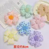 Accesorios de Lazo Rellenos de Tela Coloridos de Primavera y Verano Flores de Tela Estéreo Accesorios para el Cabello DIY para Niños Accesorios para Tocados