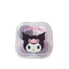 Huevo de Belleza No Absorbe Polvo, Esponja para Cushion Húmedo y Seco, Huevo de Maquillaje, Maquillaje Facial, Base de Maquillaje Súper Suave, Caja de Almacenamiento de Dibujos Animados