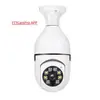 Cámara WiFi Inalámbrica de 360 Grados con Visión Nocturna a Todo Color de 2 Megapíxeles Monitor de Alarma Inteligente