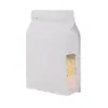 Bolsas de Aluminio Sellables de Ocho Lados Autoportantes y Auto Sellables de Colores para Té, Comida, Granos de Café, Comida para Perros, Comida para Gatos y Bolsas Selladas