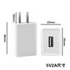 Cargador de teléfono Android con certificación 3C, 5 V, 1 A, adaptador de corriente USB, enchufe de carga
