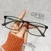 Gafas Cuadradas Sólidas en Stock Modelo Popular Marco Tr90 Color de Moda Tendencia Marco para Gafas de Prescripción Venta Directa de Fábrica