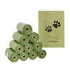 Bolsa de Basura para Mascotas Explosiva Transfronteriza Bolsa de Popó para Mascotas Biodegradable EPI Bolsa Conveniente para Popó de Perro Bolsa de Basura de Escritorio