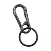 Chaveiro de liga de zinco para acessório de carro no atacado com fecho lagosta simples, pingente de metal galvanizado para mochila, fecho de oito