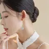 Ping An Fivela Brincos Brincos Banhados A Prata Antigo Novo Estilo Chinês Feminino 2024 Nova Chegada Brincos Brincos Brincos Brincos Brincos de Presente para Mulheres