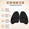 Plantillas para antepié, almohadillas de media talla para mujer, anti-dolor, inserciones ultrasuaves para zapatos de tacón alto, almohadillas para pies, medias plantillas, engrosadas y antideslizantes