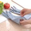 [Luvas Curtas] Luvas de Lavar Louça Femininas Finas Impermeáveis Duráveis Cozinha Limpeza Doméstica Lavanderia Doméstica Borracha