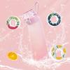 Copo Perfumado 700ml Copo de Água Criativo Tritan para Meninas, Copo Estudantil Esportivo Infantil de Alta Aparência com um Toque de Luxo Sofisticado