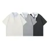 Camisa Polo Vintage Yidao 2026 Verano Nueva para Hombre de Corte Holgado Versátil con Retazos Rayas y Diseño Falso de Dos Piezas con Cuello Campana
