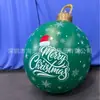 Bola de Natal Inflável de PVC Nova para Spot Transfronteiriço Bola de Natal Inflável de Plástico Ecológica Bola de Natal para Atmosfera de Pátio