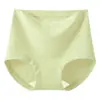 Pantaleta moldeadora ligera de jacquard repujado de tiro alto, suavidad como de nube, amigable con la piel, transpirable, con cobertura mejorada en las caderas y alta elasticidad, pantaleta triangular para mujer 9915