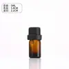 Frasco de Vidro Selado 10ml Frasco de Óleo Essencial 30ml Tampa Antifurto Frasco de Vidro Marrom 50ml Sub-Frasco de Produto Frasco Vazio