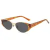 Colección de Gafas de Sol de Metal, Nuevo Estilo de Alta Gama para Mujer, Moda Personalizada Fotografía Callejera, Gafas de Sol Lisas Ojo de Gato Anti-UV para Hombre