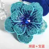 Accesorios de Flores, Ramillete Tridimensional de Pedrería, Piezas de Material para Manualidades, Decoraciones para Ropa y Sombreros, Accesorios para la Superficie de Zapatos, Parches de Tela con Pedrería