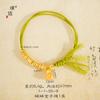 Tienda de oro con el mismo estilo de oro de arena vietnamita Xizang martillo de Buda de cuatro lados patrón tejido pulsera cuerda tejida a mano joyería hecha a mano diy mujeres