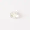 Pequeños accesorios de joyería collar pulsera material para collar diy flor seca bola de cristal flor estudiante femenina casero tejido 12mm