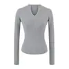 Look Sexy de Emagrecimento Hot Girl Tricô com Decote V Amplo Outono 2025 Nova Moda Versátil Elegante Blusa de Manga Longa