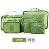 Viaje Coreano Grande Engrosado Malla Fina Almacenamiento de Equipaje Bolsa de Lavado de Seis Piezas Bolsa para Acabar Ropa Interior Fábrica