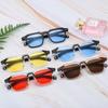 Gafas de sol que cambian de color nuevas 2022 al por mayor moda retro para hombre gafas de sol de moda para hombre celebridad de internet pasarela gafas combinables