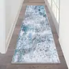 Tapete de Corredor Estilo Tie-Dye Étnico Persa Transfronteiriço, Tapete Resistente ao Desgaste e Antiderrapante para Quarto ao Lado da Cama, Tapete Vintage para Varanda