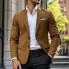 Ropa de Primavera para Hombre de Comercio Exterior 2025, Saco Casual Estampado de Doble Botón, Traje de Talla Grande, Hecho a Medida para Hombre