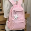 Mochila Nueva para Estudiantes Estilo Japonés, Mochila Versátil Casual para Viajes, Bolsa Escolar Ligera de Gran Capacidad para Chicas de Secundaria y Preparatoria