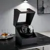 Nueva Caja Automática Eléctrica para Relojes, Agitador, Enrollador para Relojes Mecánicos, Agitador de Tres Posiciones, Pantalla y Almacenamiento de Relojes