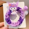 Internet Celebrant Cartoon Kulomi Headband Faixa de cabelo infantil Faixa de borracha tecida para meninas Gravata Bola Cabeça para meninas Acessórios para a cabeça