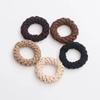 Diadema Elástica Básica Simple Estilo K Moda Diadema de Bola para Cola de Caballo Estudiante Banda de Goma Gruesa Goma para el Cabello para Mujeres
