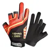 Guantes de Pesca Expuestos Tres Dedos Volando Golpear Pesca Hombres Verano Luya Medio Dedo Guantes Protector Solar Antideslizante Seda de Hielo Transpirable Delgado