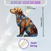 Adornos Colgantes Creativos Sol Pequeño Decoración para el Hogar Atrapador de Animales Plano Amazon Colgantes Decorativos Acrílico Varios Diseños de Osos