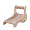 Rascador para Gatos Nido para Gatos Sillón Reclinable de Sisal Rascador para Gatos de Gran Tamaño Rascador para Gatos Resistente al Desgaste y a los Arañazos Suministros para Mascotas
