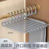 Percha para Pantalones con Forma de Ganso, Cuello Corto, Engrosada, Antideslizante, Sin Costuras, Específicamente para Colgar Pantalones, Organizador Extraíble para Pantalones de Armario con Cuello Corto