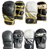 Luvas de Boxe Target Luvas com Dedos Divididos Adulto Ufc Vazadas Cinco Dedos Mma Revestimento de Espuma Boxe Pico Luvas de Boxe Espessadas