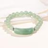 Pulsera de Piedra Natural Amazon Explosions Ojo de Tigre Obsidiana Verde Dongling Pulsera Puente para Ancianos Regalos de Vacaciones