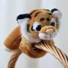 Pulsera para muñeca de muñeca Panda Pequeño muñeca linda anillo de presión juguete de peluche pequeña joya regalo de cumpleaños niña Muñeca de trapo