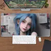 Anime Jinx Lol League of Legends Jogo Esports Mouse Pad Grande High-End Pad para Mesa de Computador Pad para Teclado