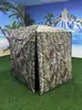 Barraca de Acampamento ao Ar Livre Camuflada, Barraca Yurt de Três Camadas em Tecido Oxford à Prova d'Água, Suprimentos de Caminhada para Primavera e Verão