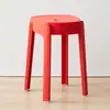 Bancos de Plástico, Apilables, Engrosados, para Uso en el Hogar, Modernos y Sencillos, Sillas de Comedor Apilables, Extra Gruesas, Platos Redondos Estilo Molino de Viento, Diseño de Árbol Banyan