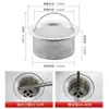Malla para desagüe de alcantarilla para prevenir obstrucciones por cabello, filtro anti-obstrucción para lavabo de baño, malla filtrante mágica para lavabo, acero inoxidable