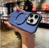 Adecuado para iPhone 16 Pro Max Funda Magnética para Teléfono 15 Tacto de Piel Mate 14 Sentido de Gama Alta 13 Anticaídas 12 Cubierta Protectora