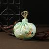 Nuevo Sachet del Festival del Bote del Dragón, Colgante de Borla de Estilo Antiguo, Accesorios para Coche, Sachet Bordado, Bolsa Vacía de Ajenjo y Hoja de Ajenjo
