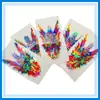 Pegatinas autoadhesivas de dibujos animados personalizadas, impresión a todo color, etiquetas láser con formas especiales, pegatinas personalizadas, personalizadas por fabricantes.