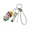 Novo Chaveiro Fofo do Shin-Chan Porta-Chaves de Carro Cortador de Unhas de Aço Carbono Melhor Amigo Par Mochila Conjunto de Limpadores de Ouvido