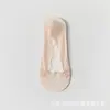Calcetines de encaje tipo barco para mujer, estilo fino de verano, calcetines de boca baja, silicona antideslizante, transpirables, talón antideslizante, adecuados para zapatos planos y de tacón alto, versátiles, modernos