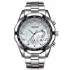 Reloj para Hombre Impermeable Luminoso de Marca Suiza para Cruce de Fronteras de Aliexpress con Calendario y Esfera Grande